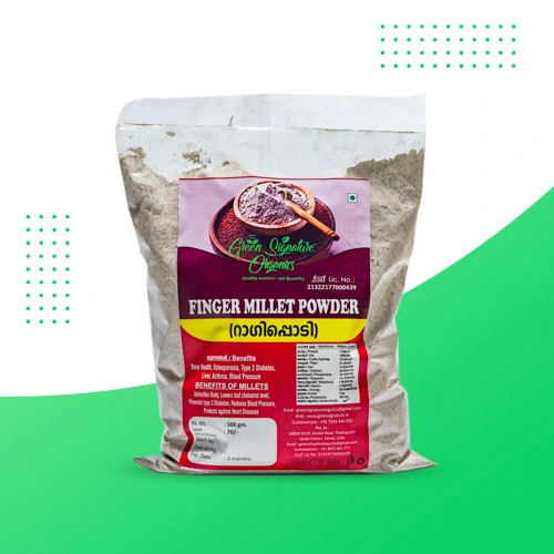 Finger Millet Powder Green Signature Organics